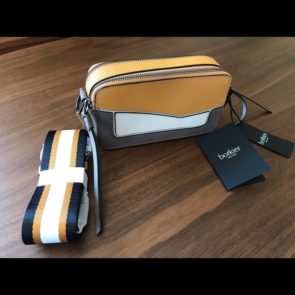 Botkier Truffle Colorblock Cobble Hill Fanny Pack - image 3